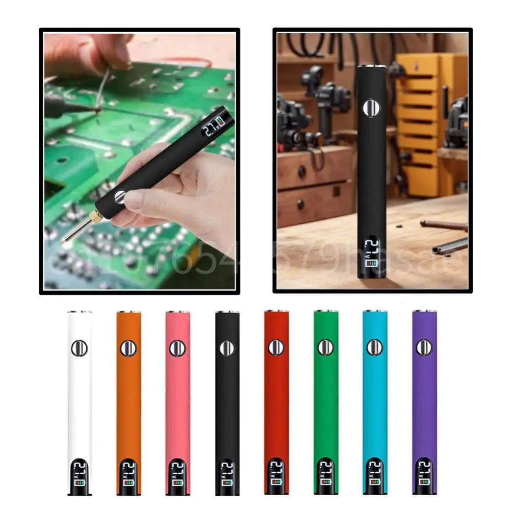510 Thread Battery Pen Styled 650mAh Battery with USB Charger Cable.