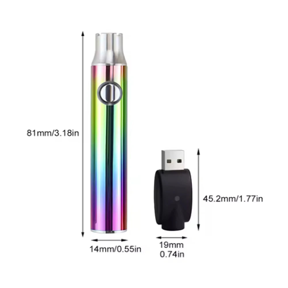 350/650/1100mAh 510 Thread Battery Pen