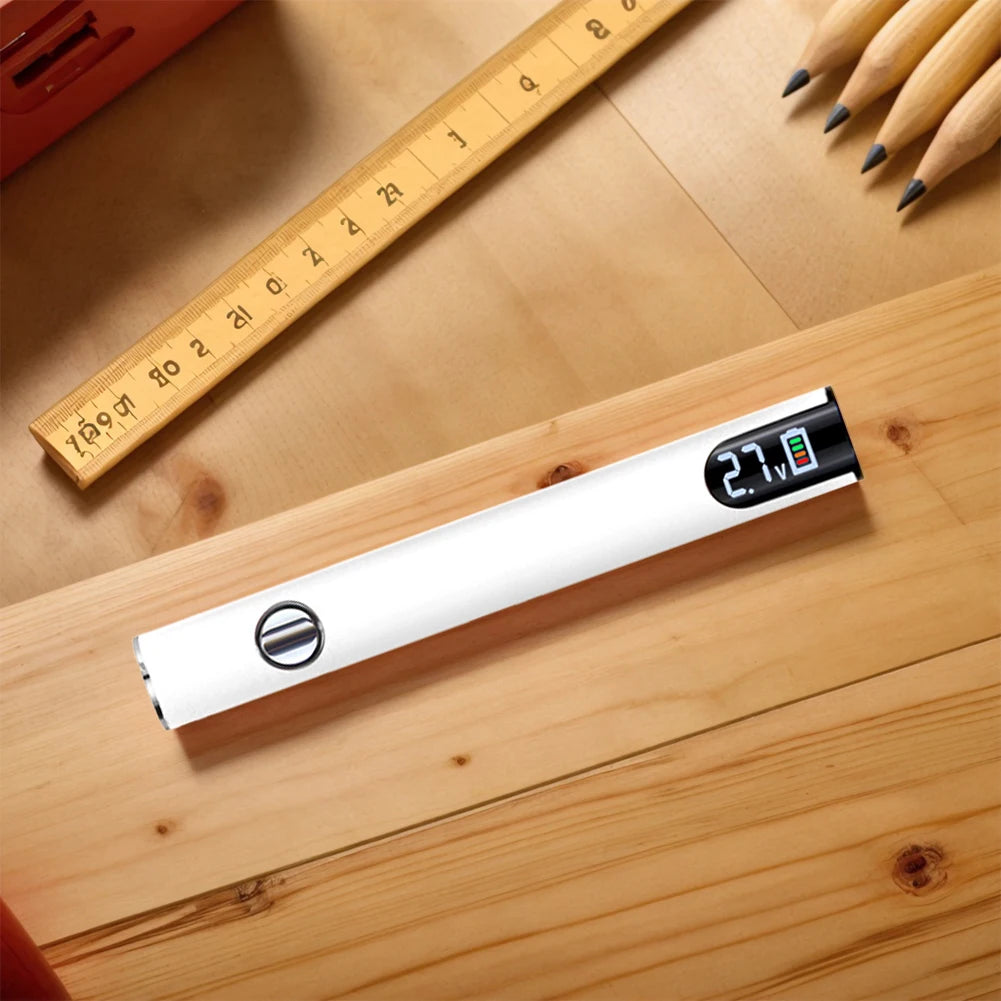 510 Thread Battery Pen Styled 650mAh Battery with USB Charger Cable.