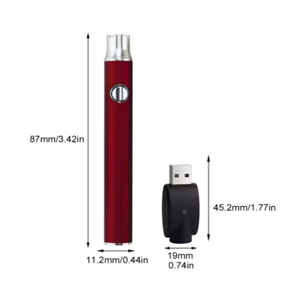 350/650/1100mAh 510 Thread Battery Pen